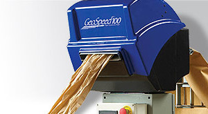 Geospeed paper void fill packaging system