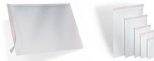 Ecolite White Mailers with Hot Melt Self Seal Closure