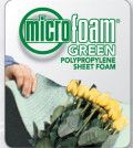 microfoam green pregis polypropylene foam sheets